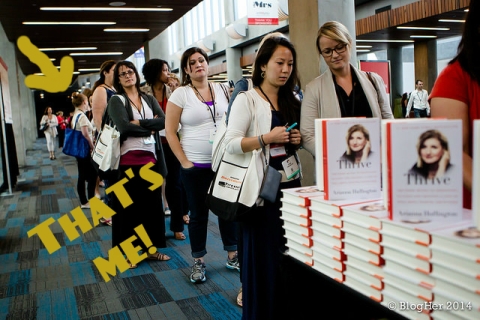 BlogHer book signing