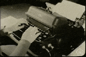 typewriter gif